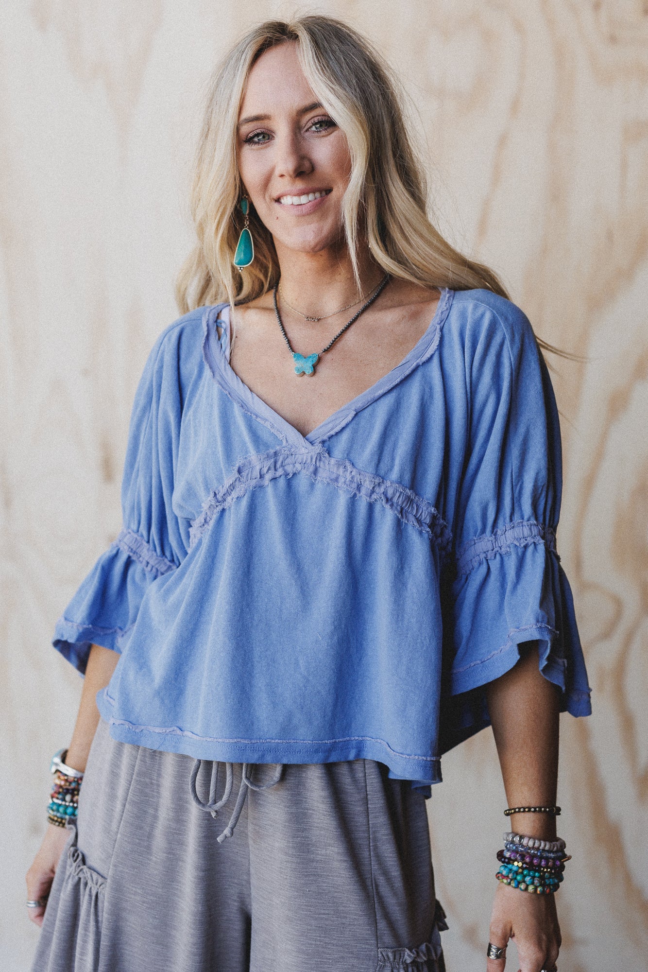 Forever Cool Adjustable Top - Blue