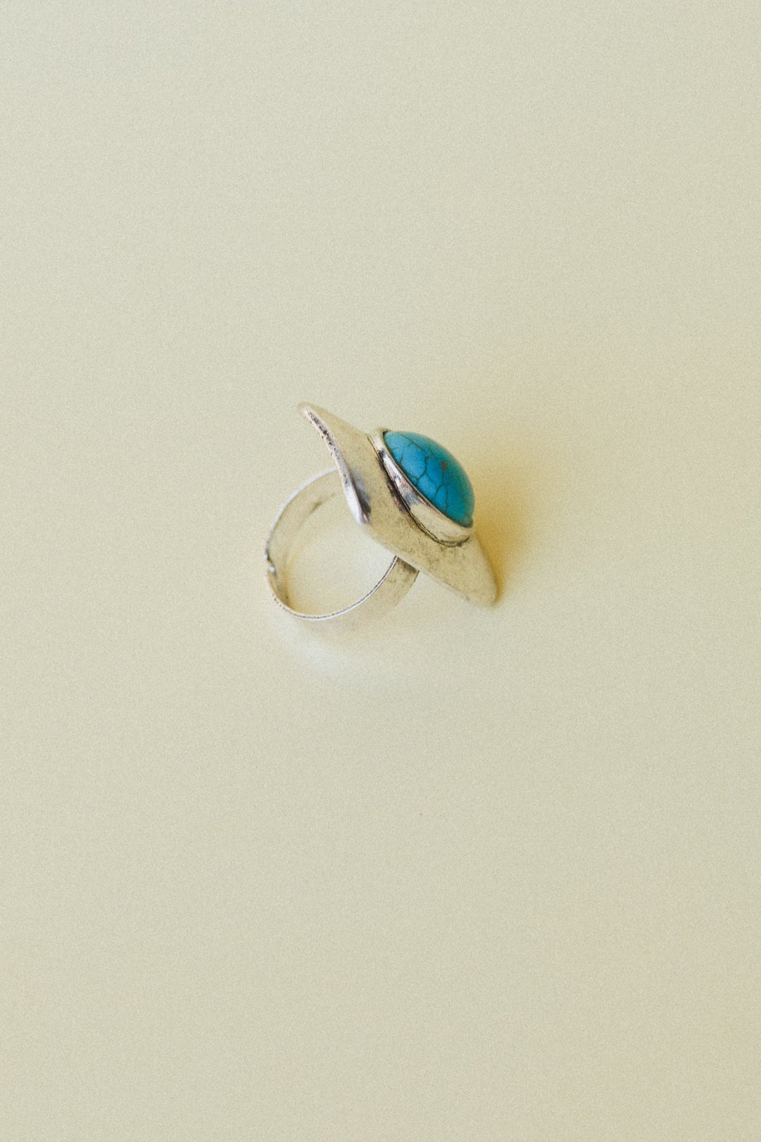 Cici Adjustable Turquoise Ring - Turquoise