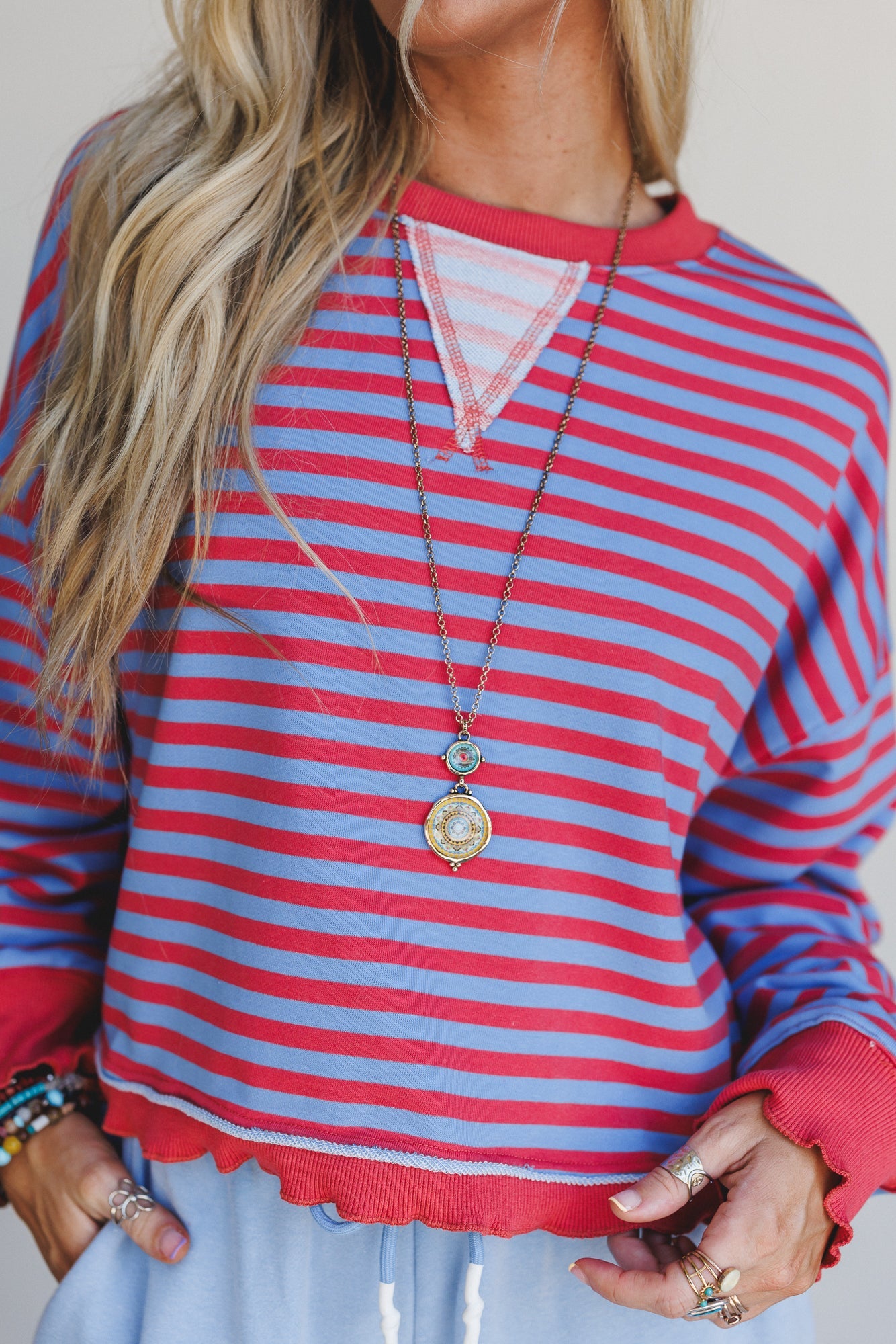 Anchor Light Necklace - Multi