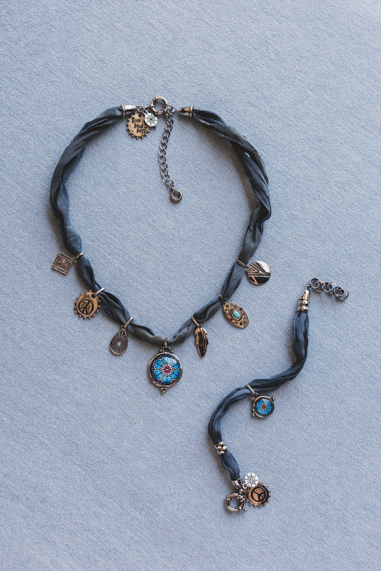 Charm Voyage 2 Piece Jewelry Bundle - Blue
