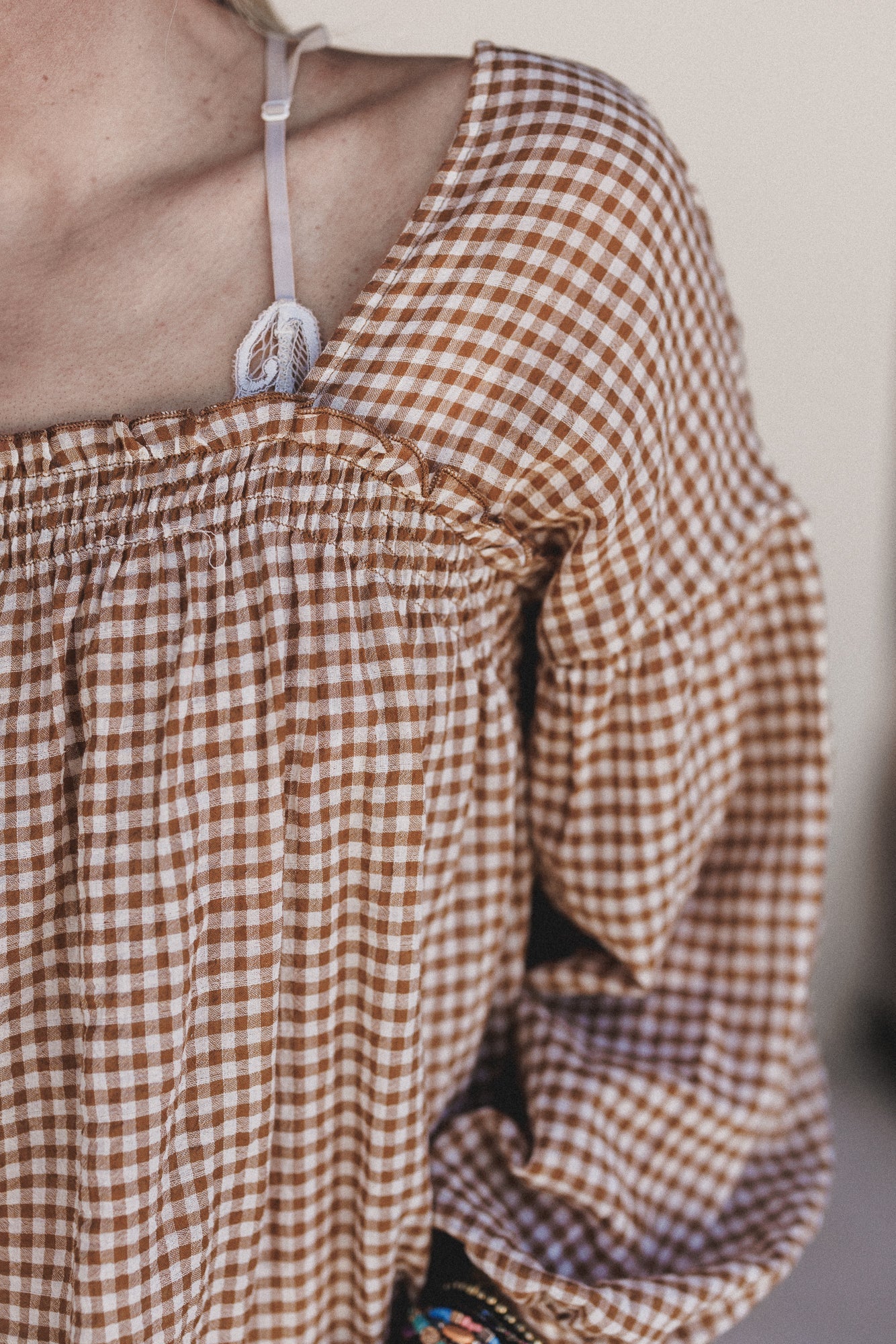 Wildflower Drifter Blouse - Chai