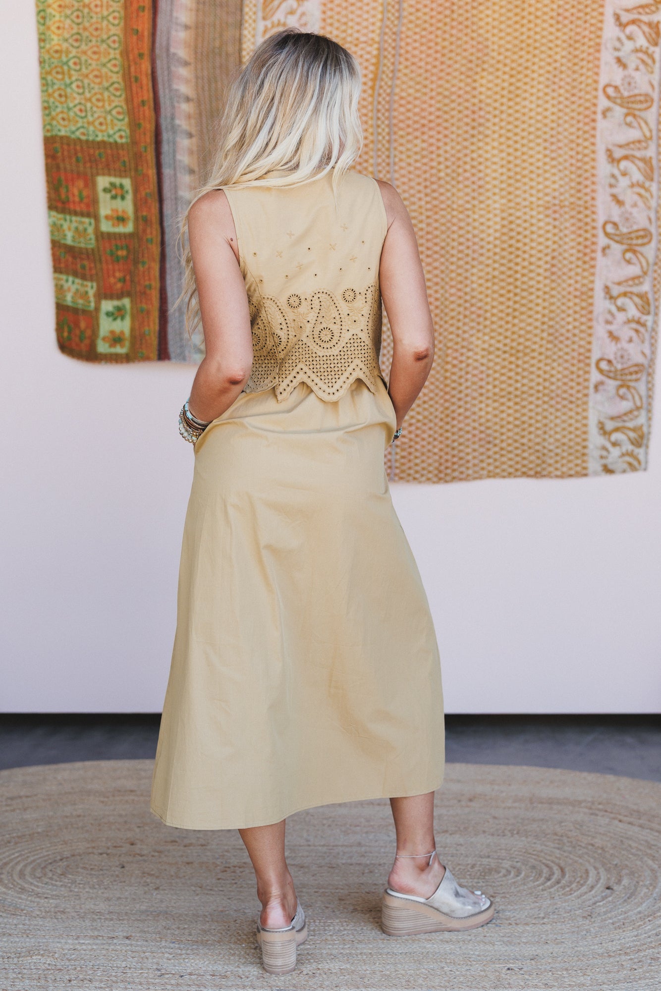 High Noon Dress - Dark Sand