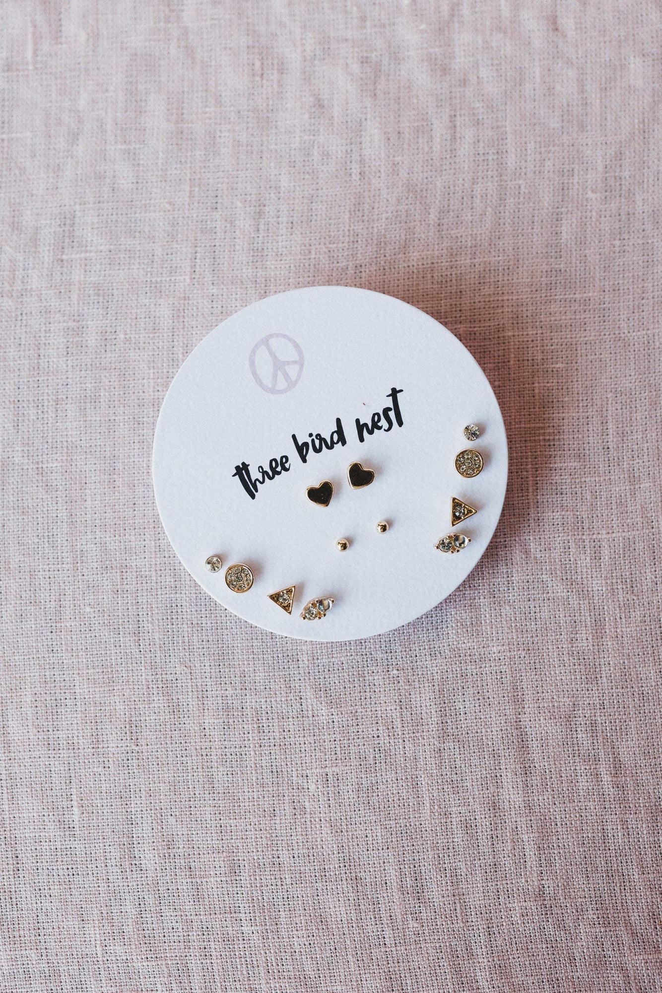 Desert Winds Stud Earring Set - Gold