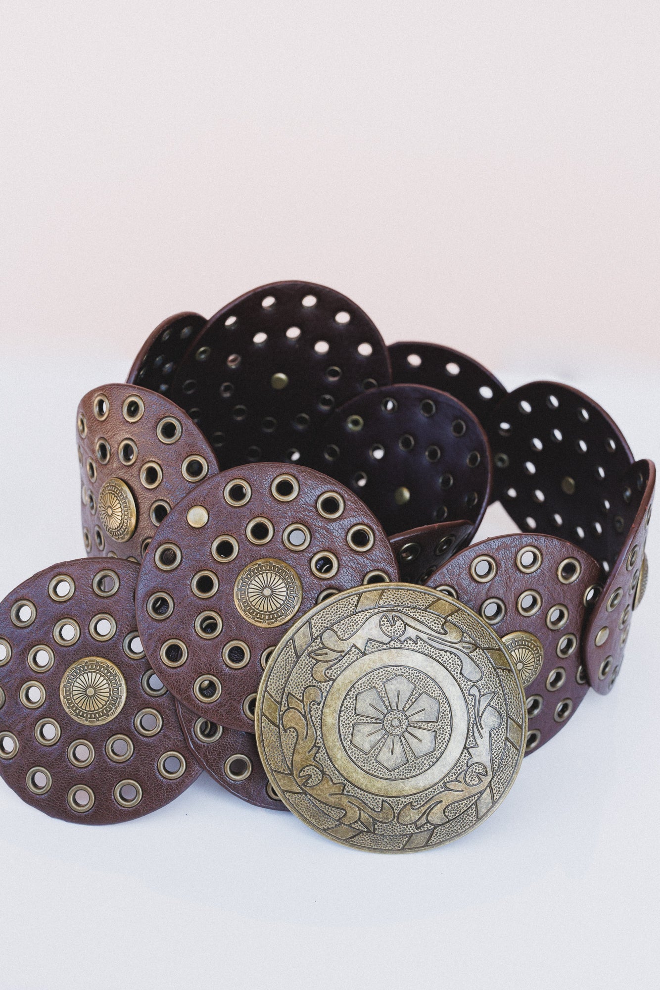 Bold Impressions Belt - Brown