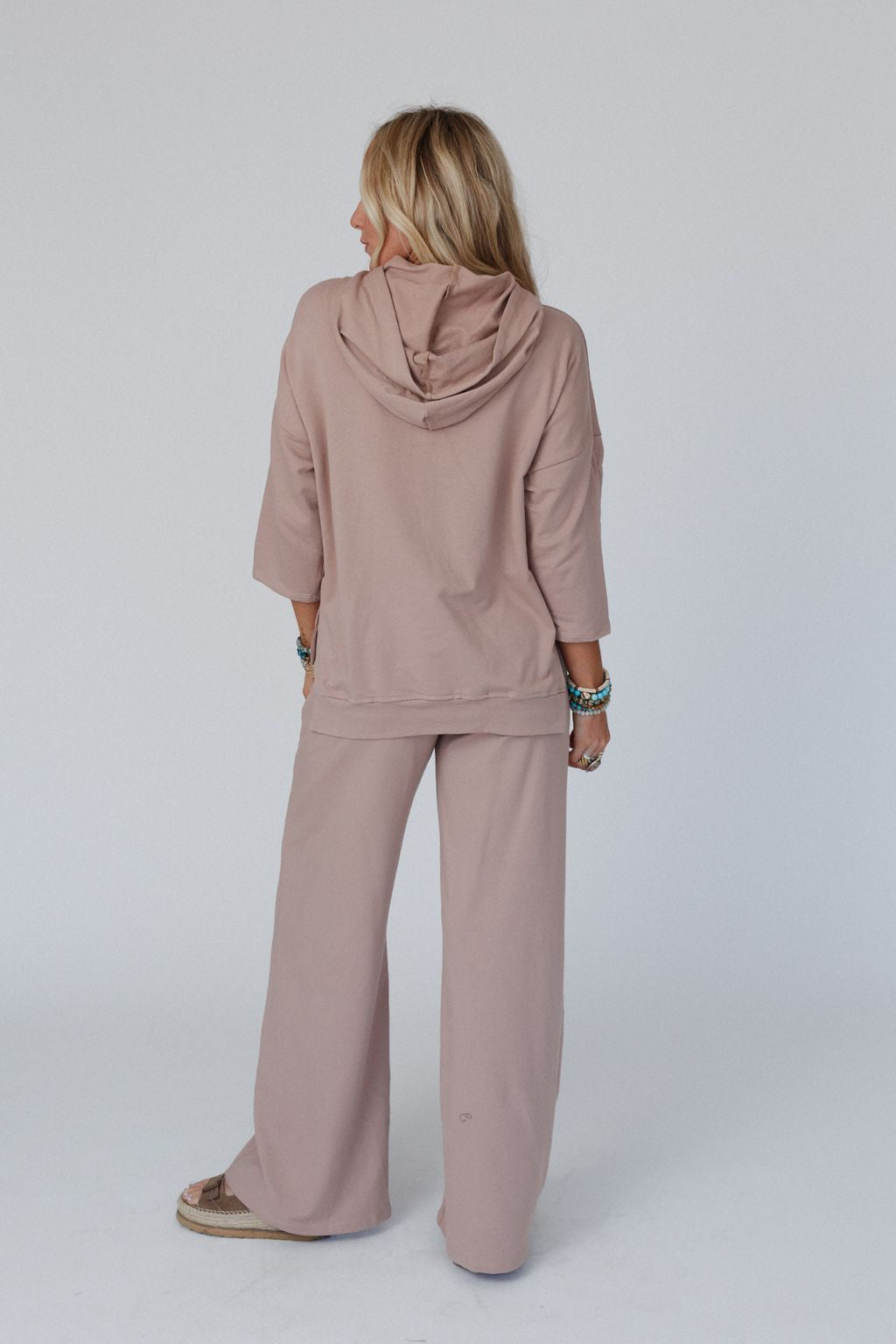 The Nest Arianna Top And Pant Set - Mocha