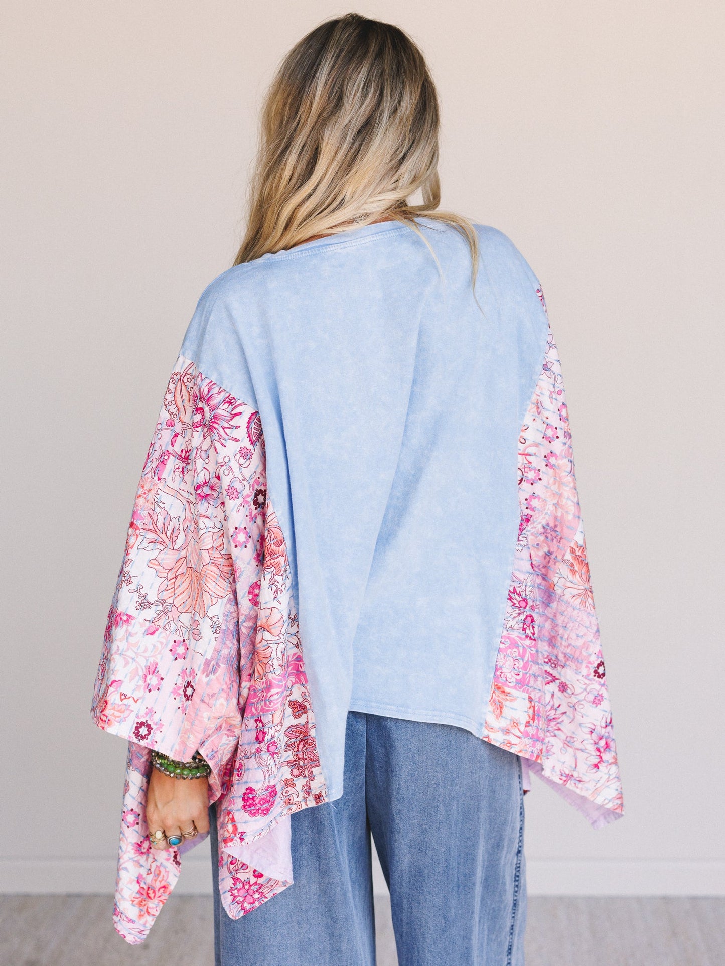 Janis Joplin Graphic Top - Blue