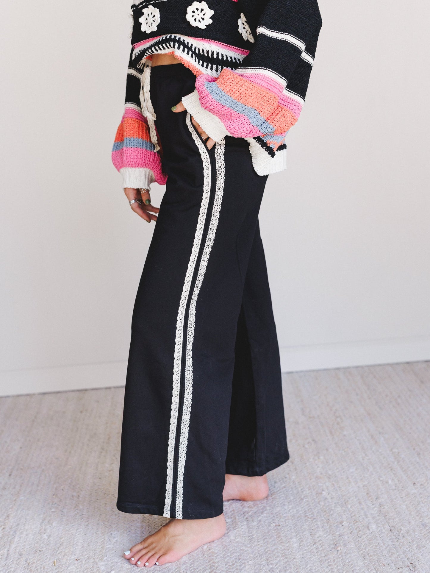 Cozy Cute 2 Piece Bundle - Black Multi