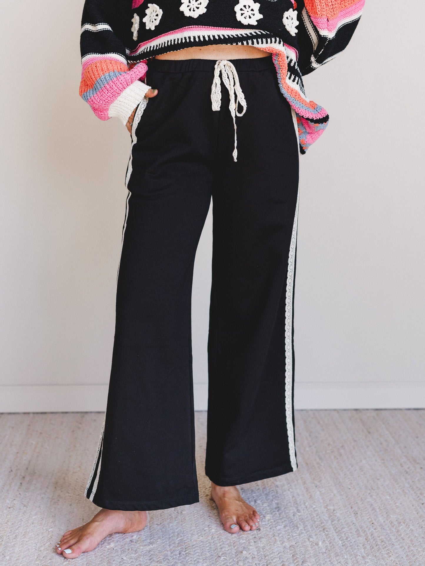 Cozy Cute 2 Piece Bundle - Black Multi