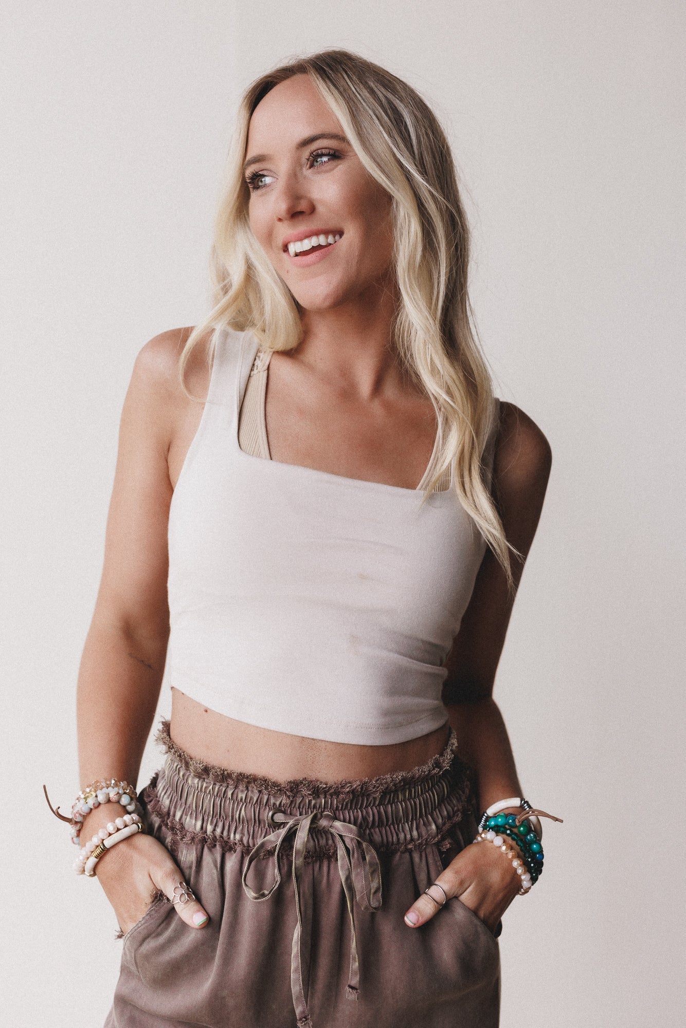 Cool Intentions Top - Beige