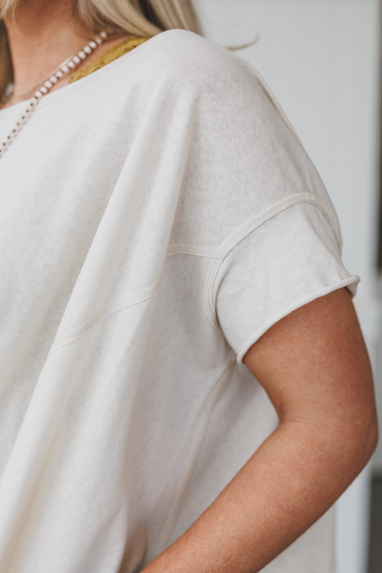 Wanderlight Top - Cream