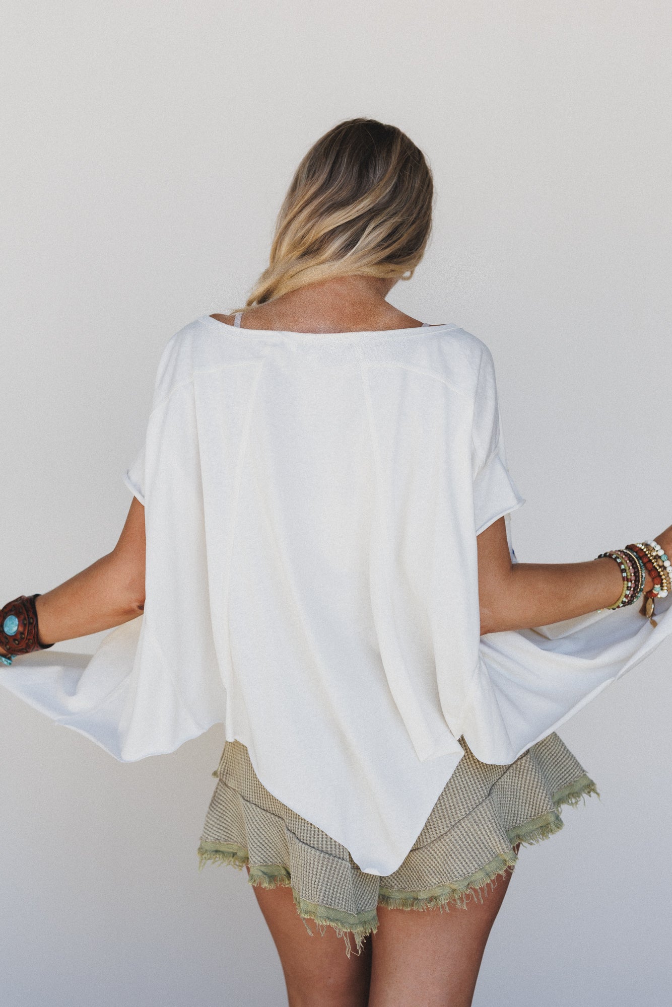 Cottage Bloom Crochet Top - Cream