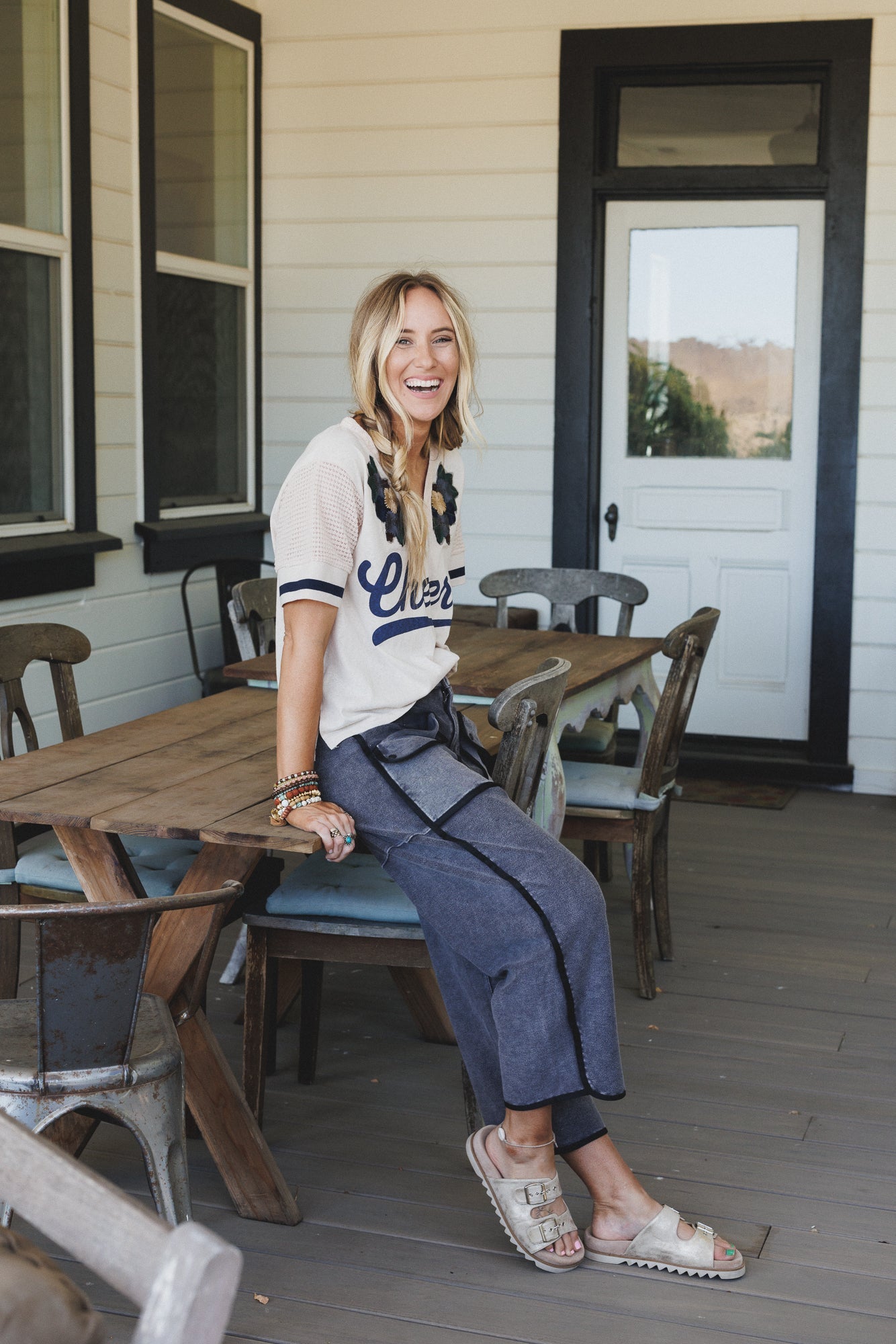 Nothing Less Barrel Pants - Black