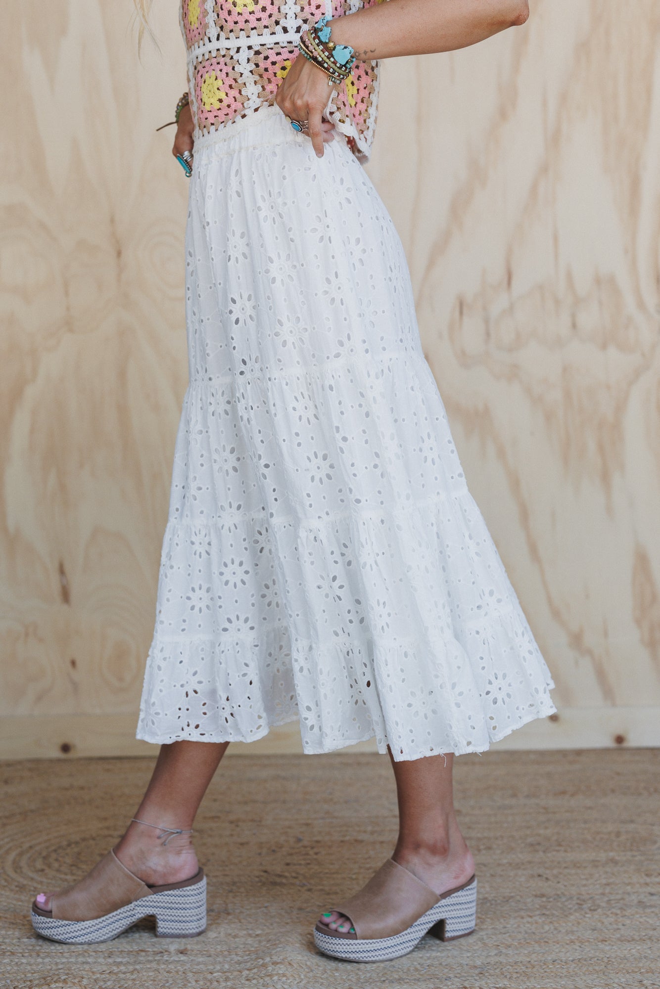 Breezy Bloom 3 Piece Bundle - White