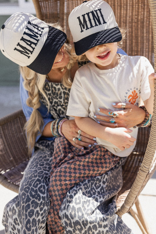 Mama Baseball Hat - Black