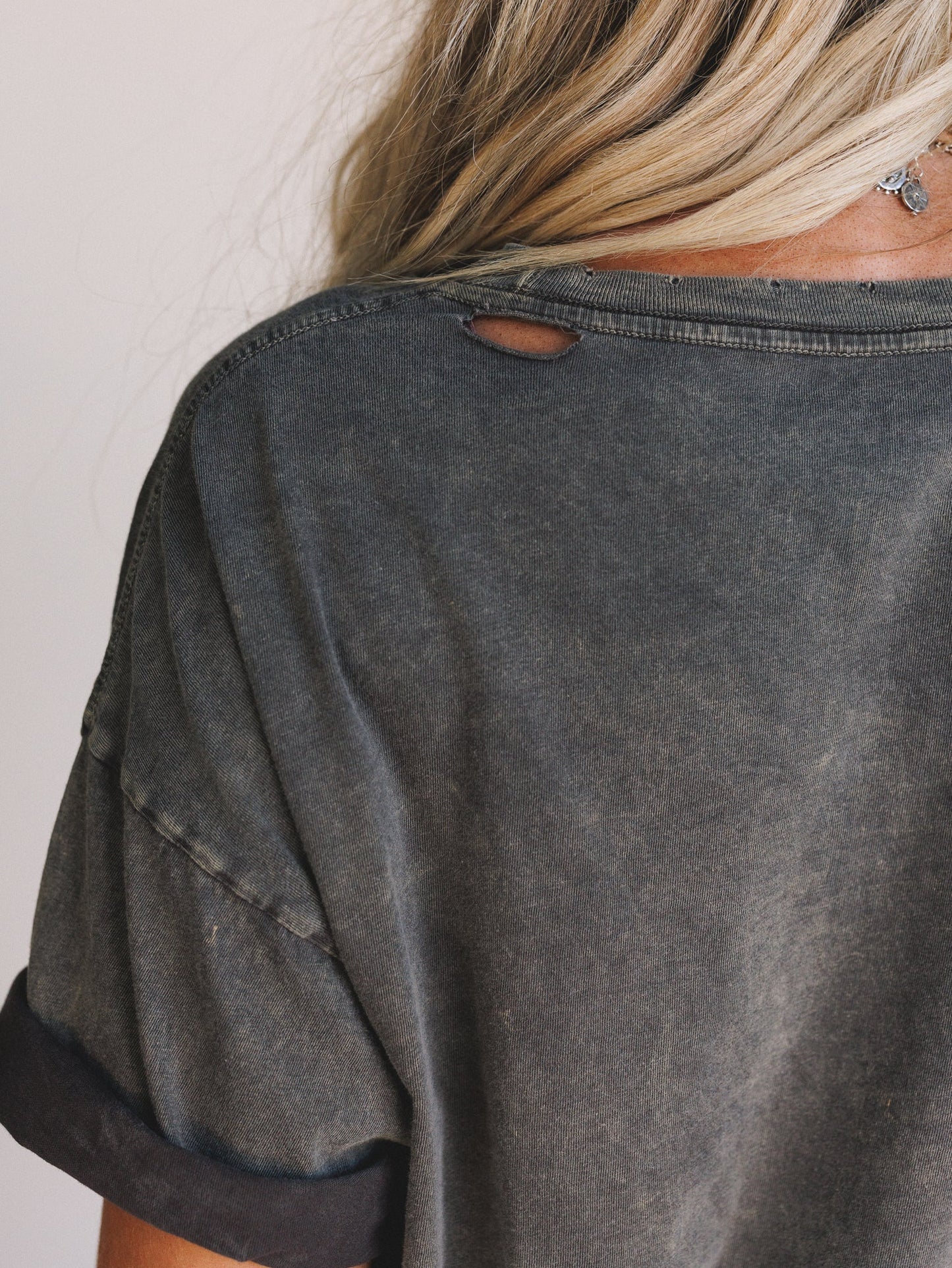 Wild Moves Tiger Graphic Tee - Charcoal