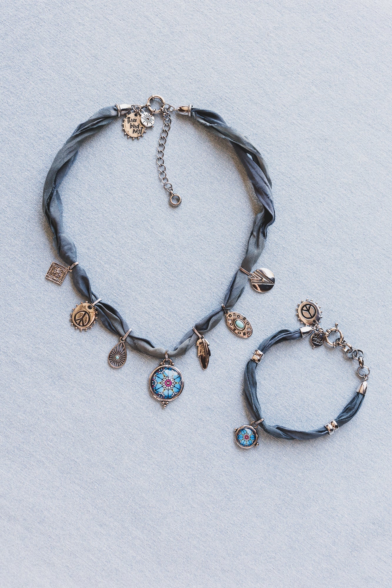 Charm Voyage 2 Piece Jewelry Bundle - Blue