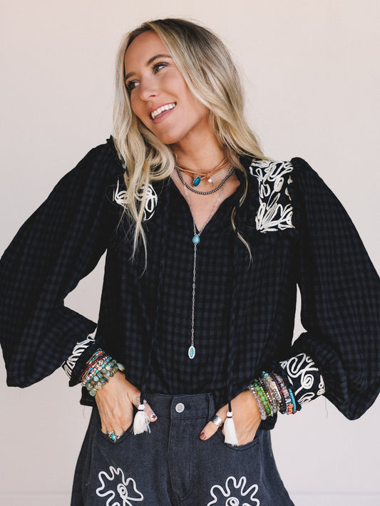 Whisper Lane Top - Black