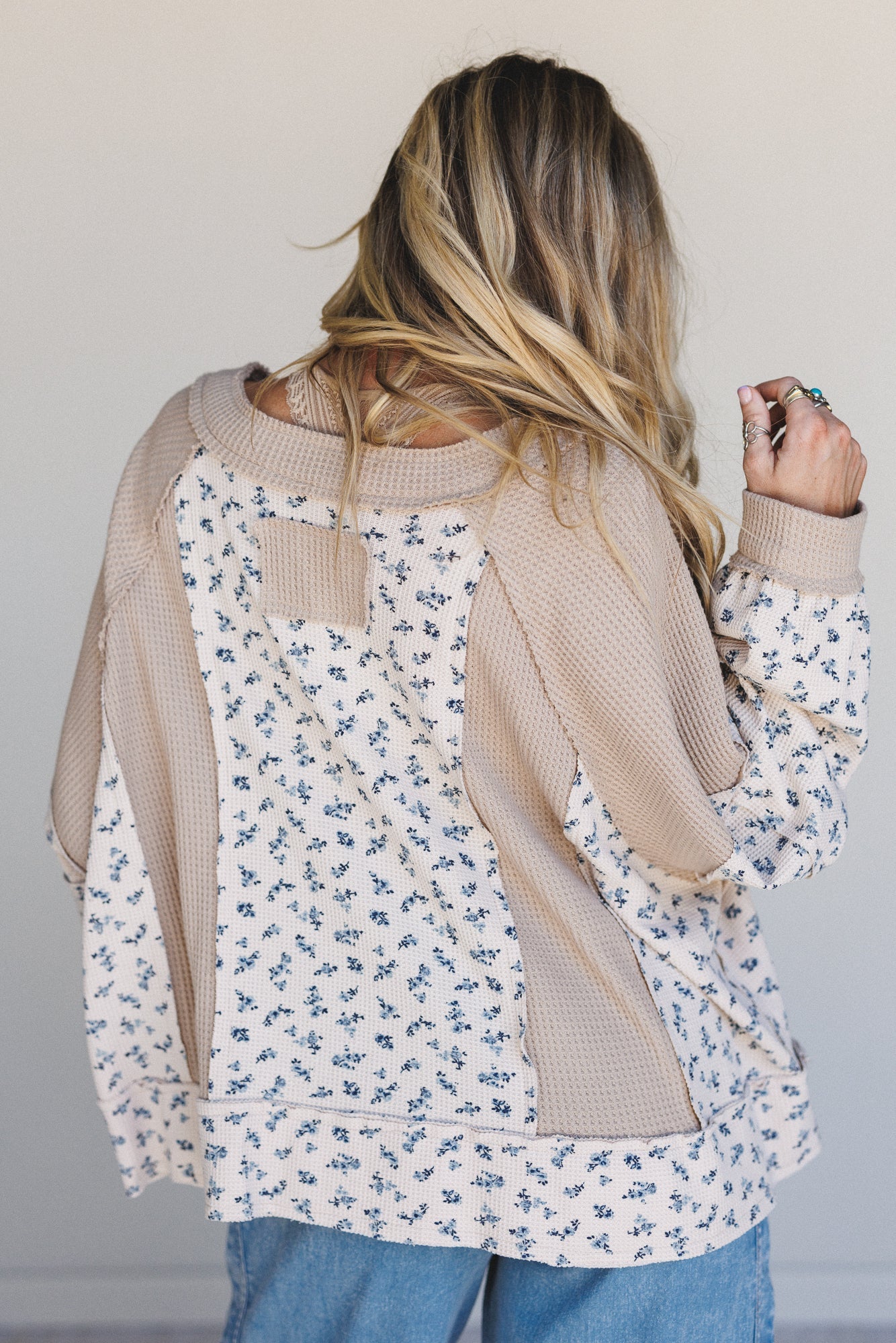 Pick Of The Patch Top - Beige