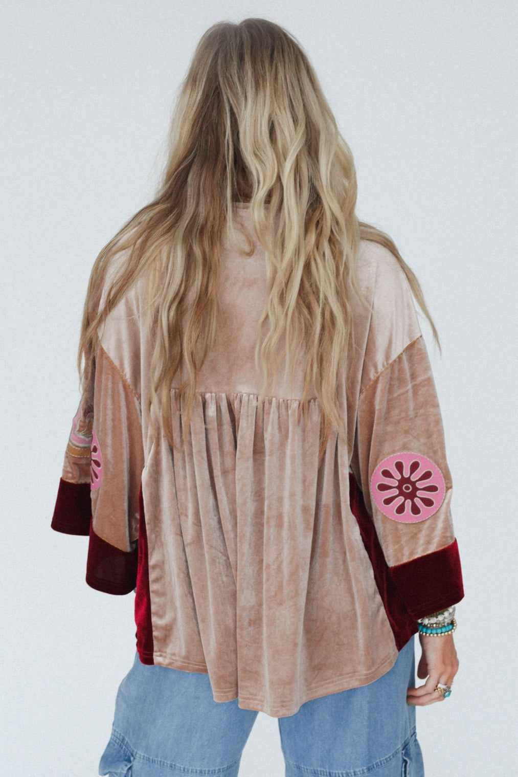 Velvet Charm Tunic - Khaki