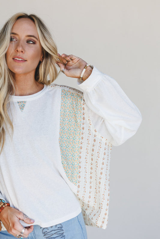 Wildlight Top - Cream