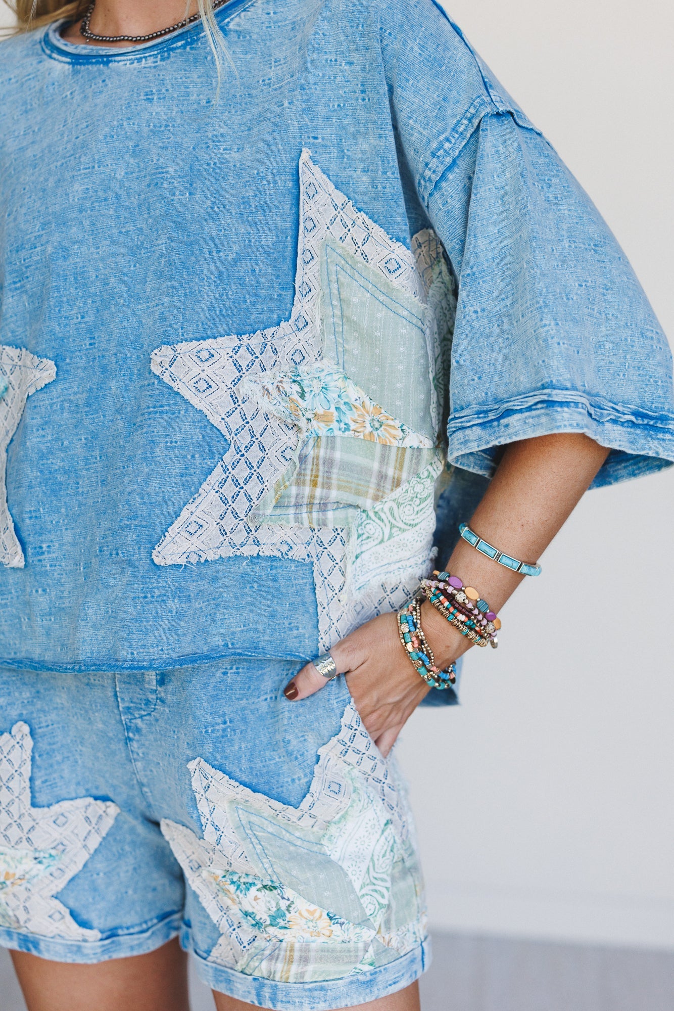 Meadow Mosaic Set - Blue