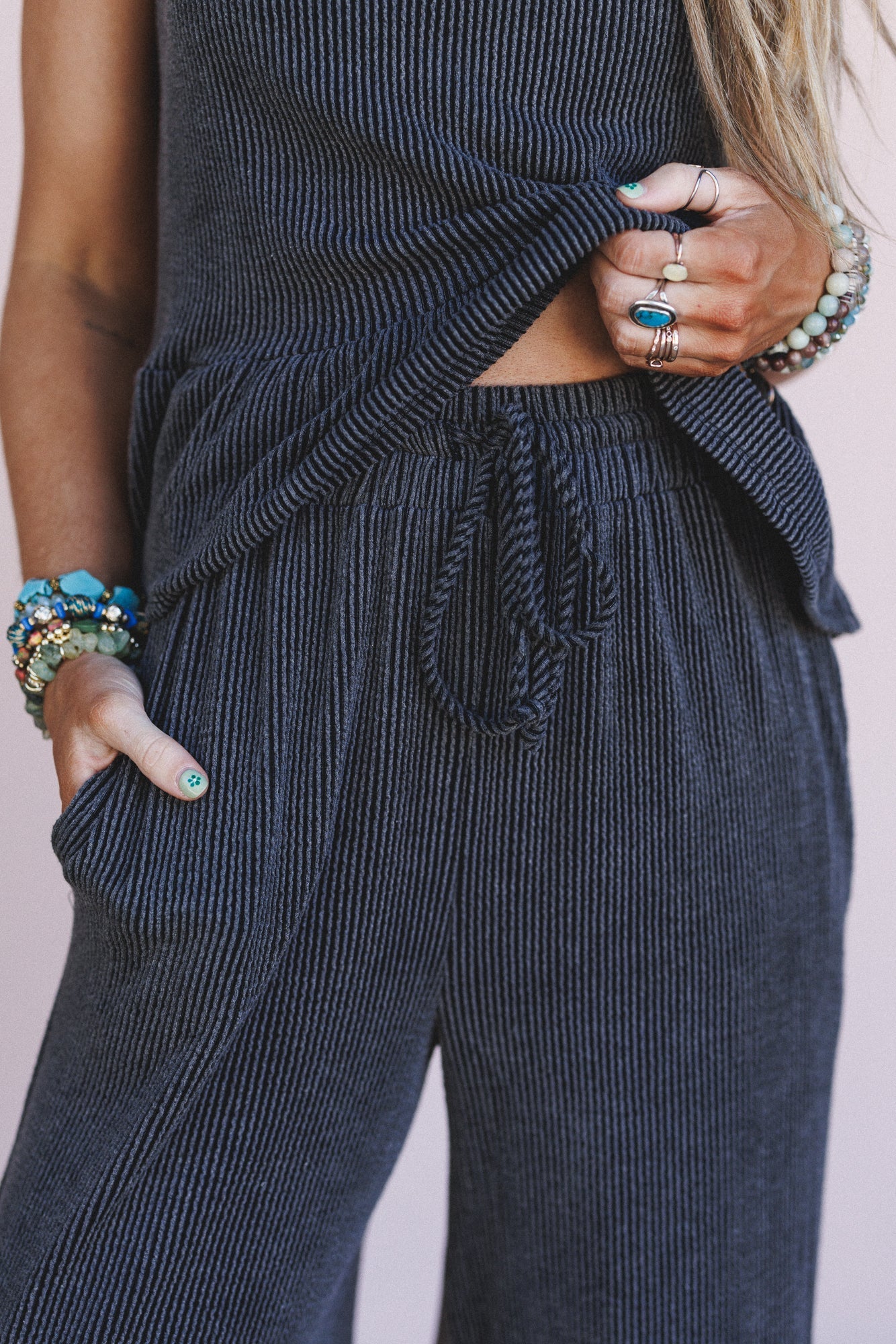 Flower Crown 3 Piece Bundle - Charcoal