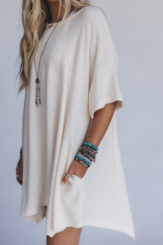 The Nest Meadowlight Tunic Dress - Cream