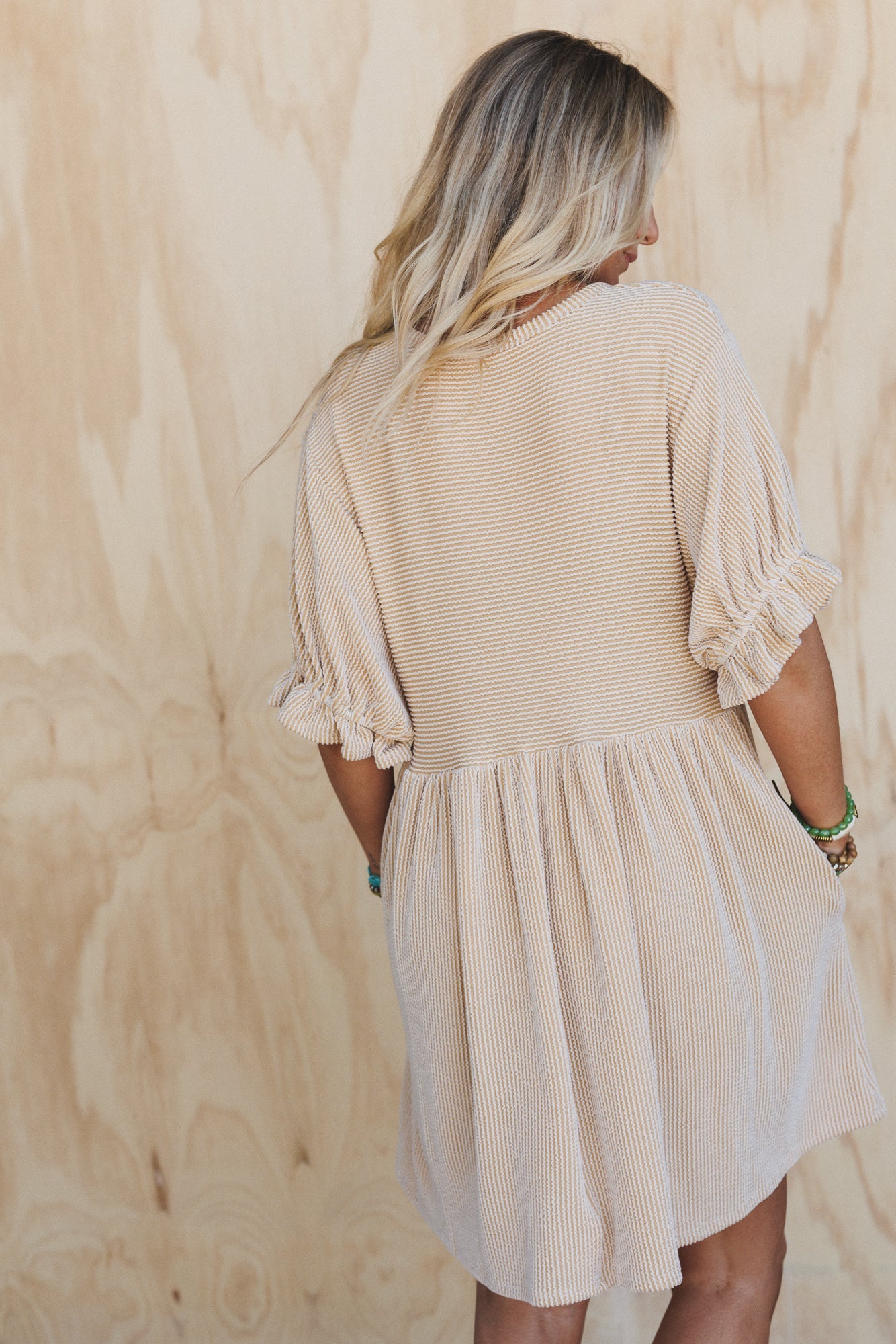 The Nest Open Sky Dress - Canary