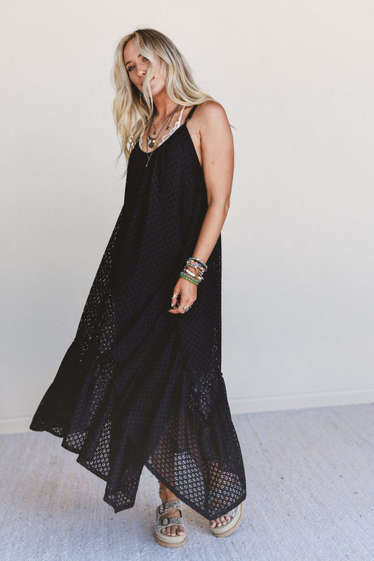 The Nest Breezy Days Maxi Dress - Black
