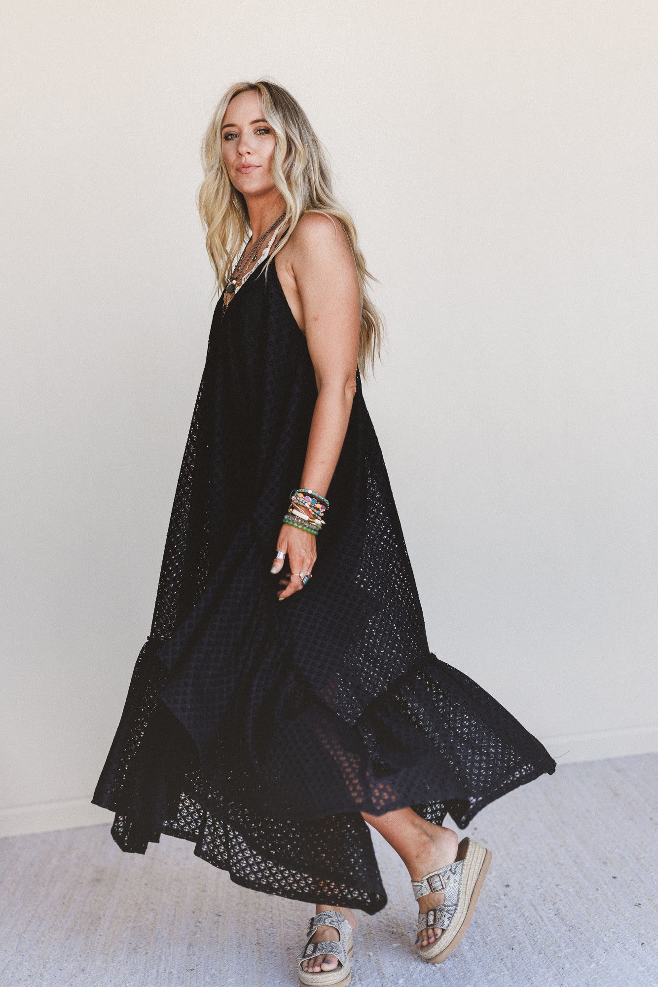 The Nest Breezy Days Maxi Dress - Black