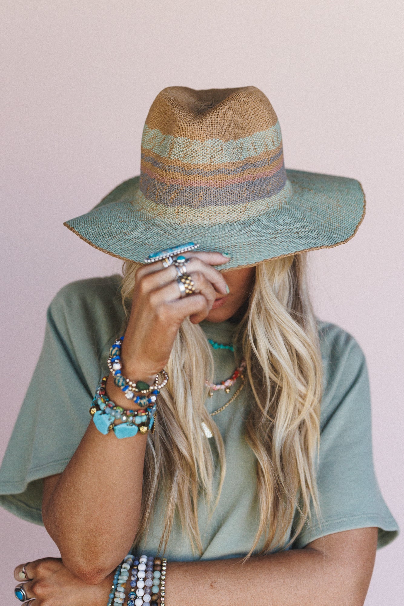 Sunset Scout Raffia Hat - Natural