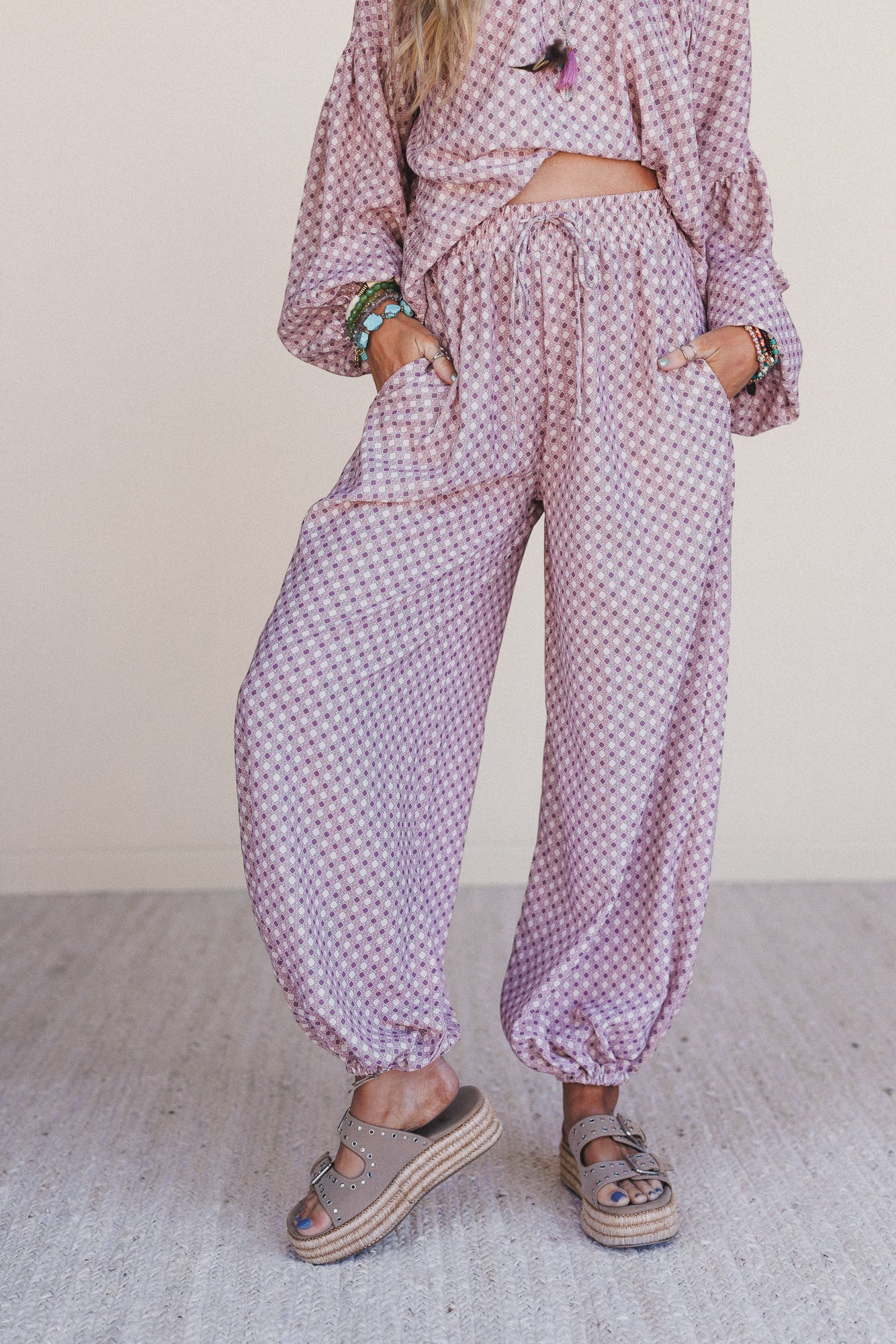Drop of Vintage 2 Piece Bundle - Burgundy