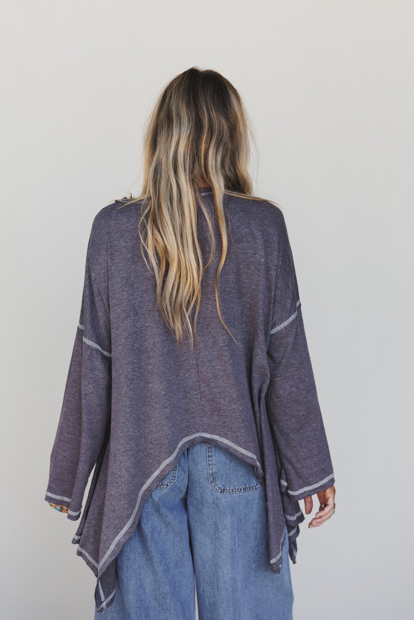 The Nest Soft Intentions Top - Charcoal