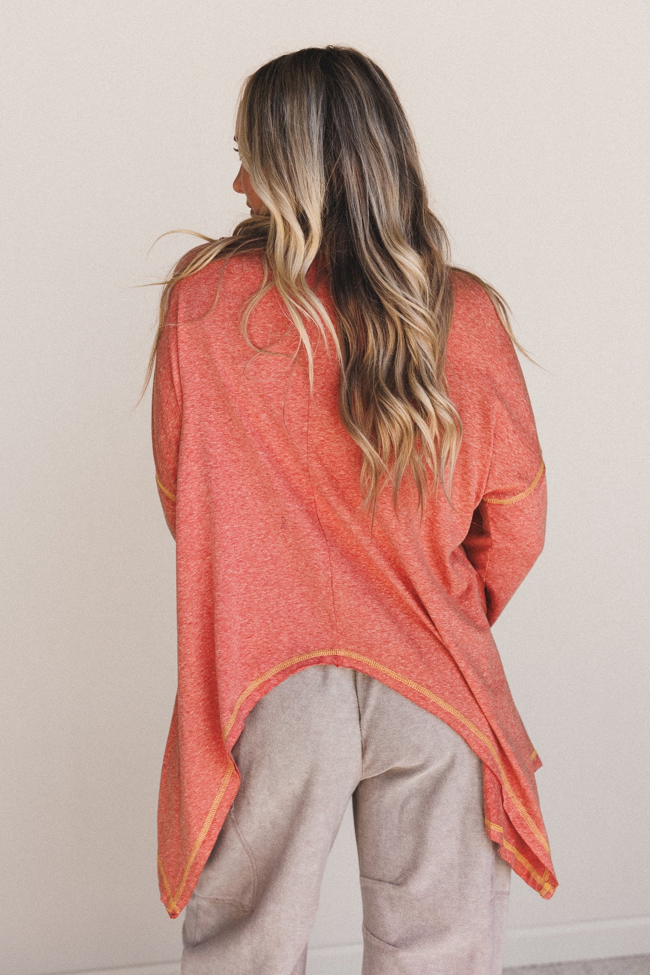 The Nest Soft Intentions Top - Rust