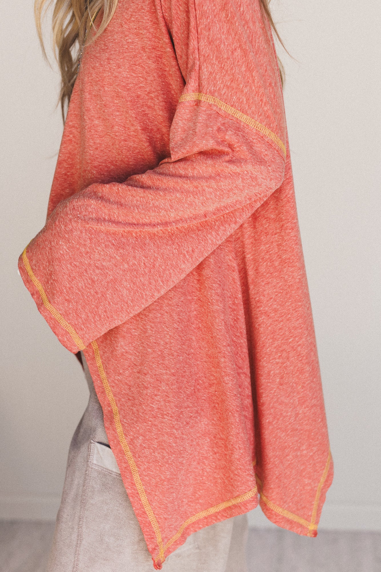The Nest Soft Intentions Top - Rust