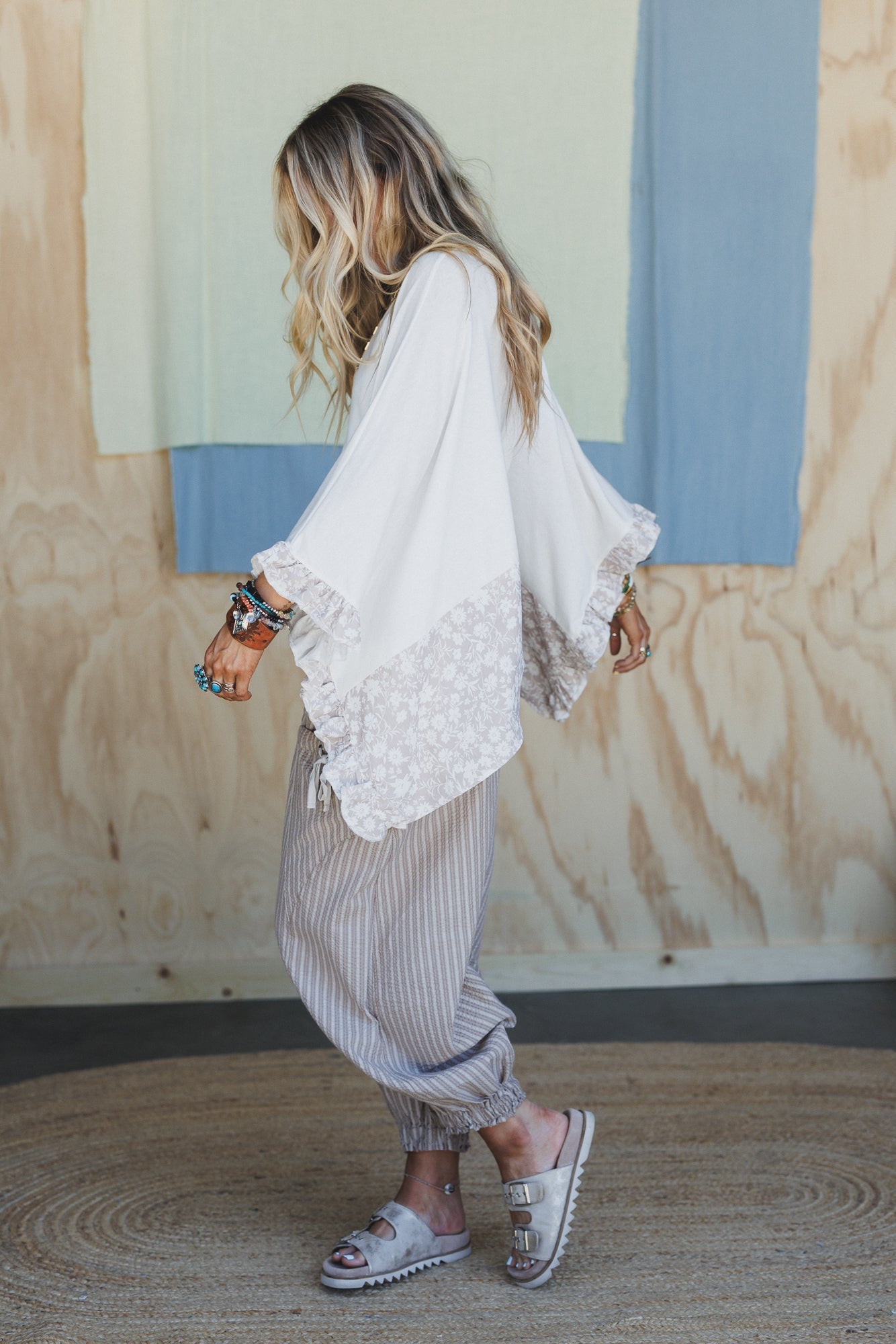 The Nest Soft Ambition Top - Taupe