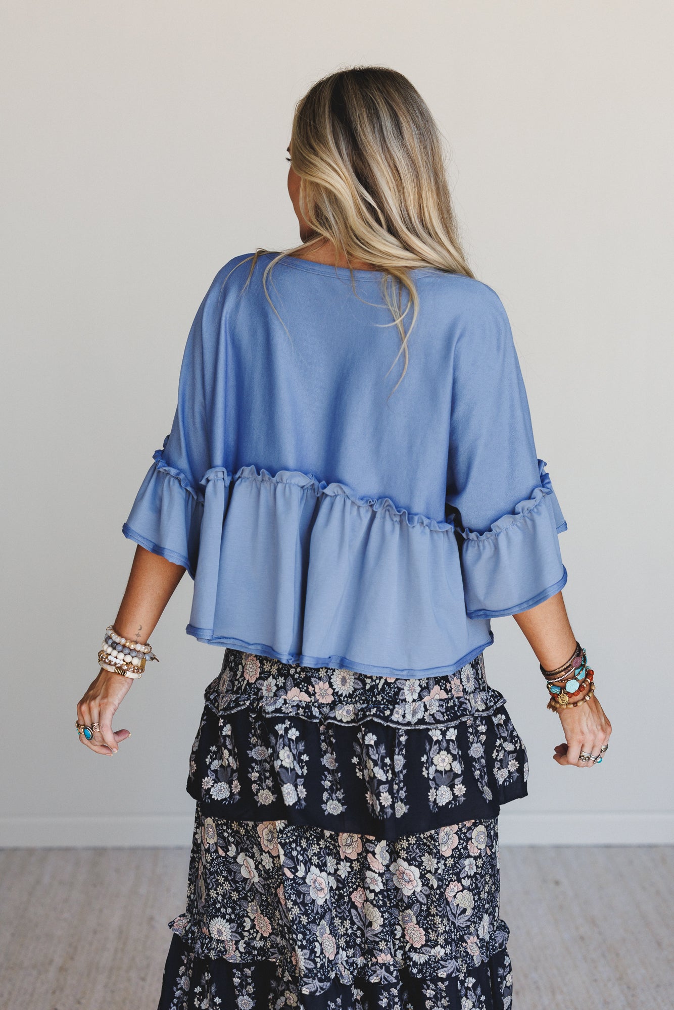The Nest Timeless Way Top - Denim