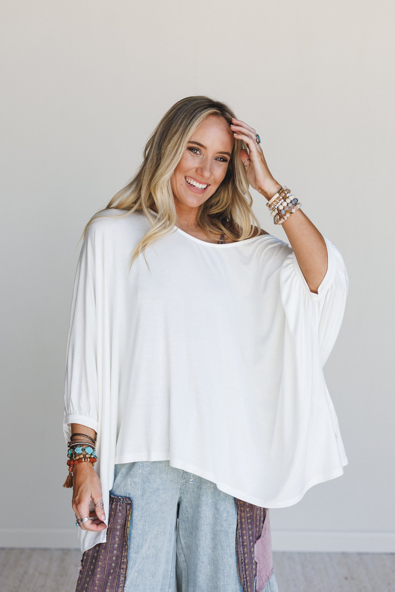 The Nest Ever Easy Top - Off White