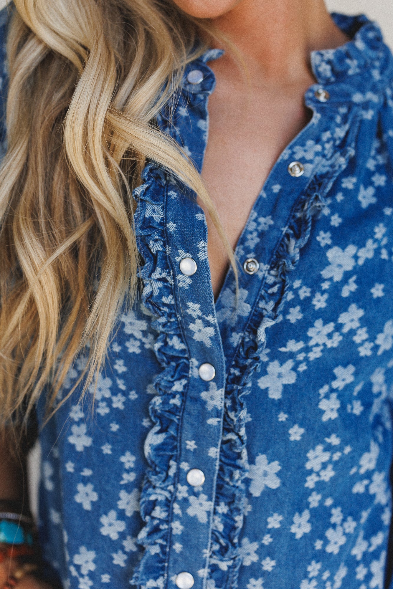 Bloom Phase Top - Blue