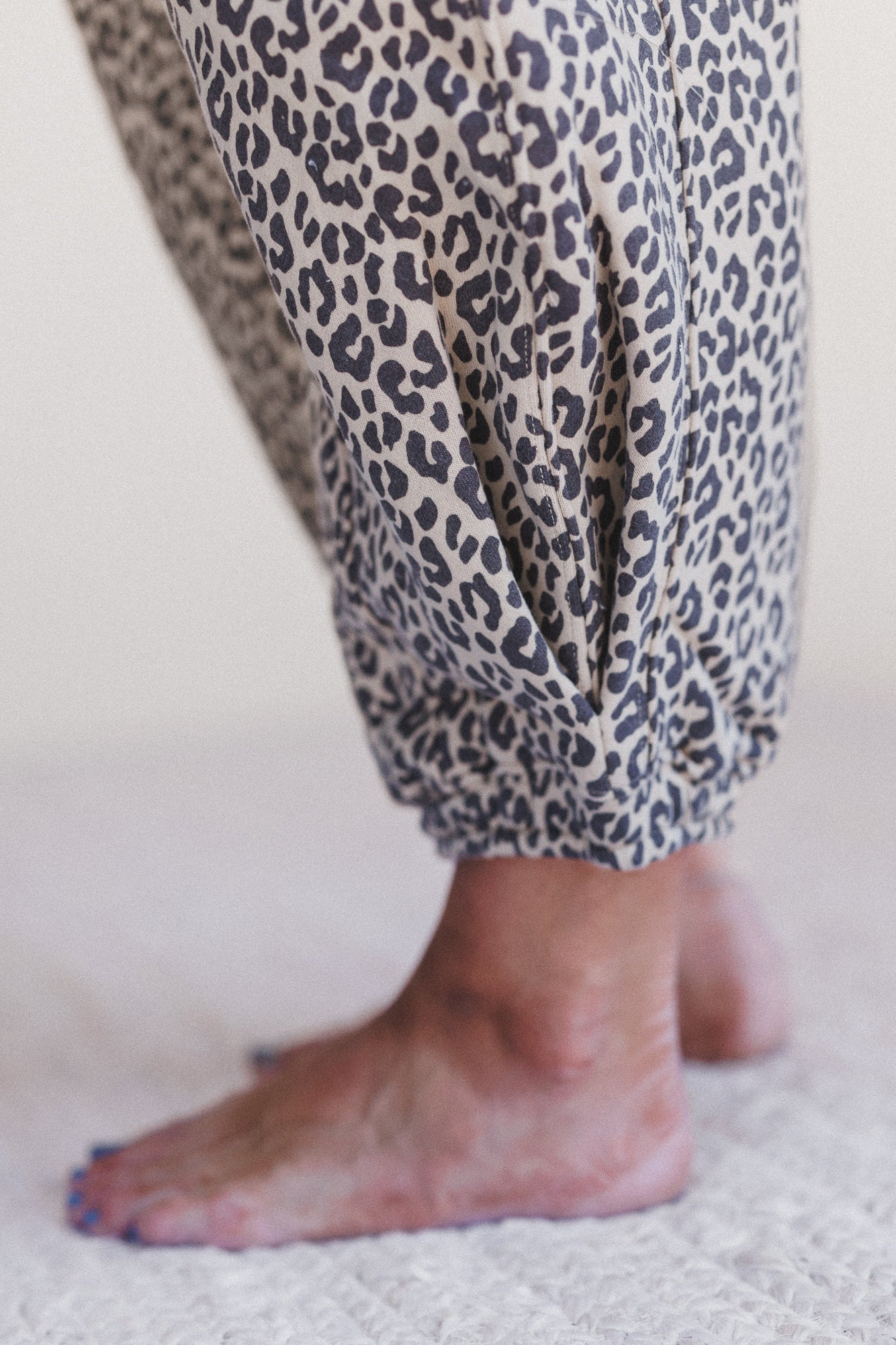 Wildcat Leopard Pants - Black