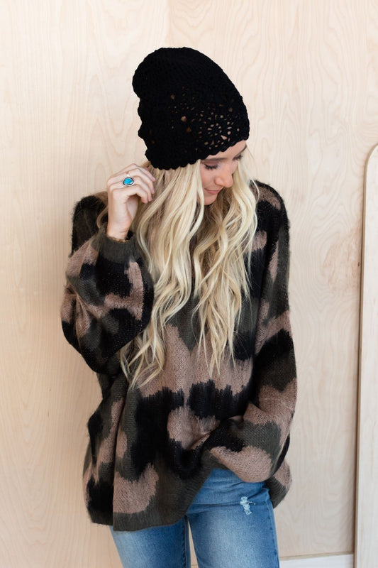 Wild Wanderer Sweater - Camo
