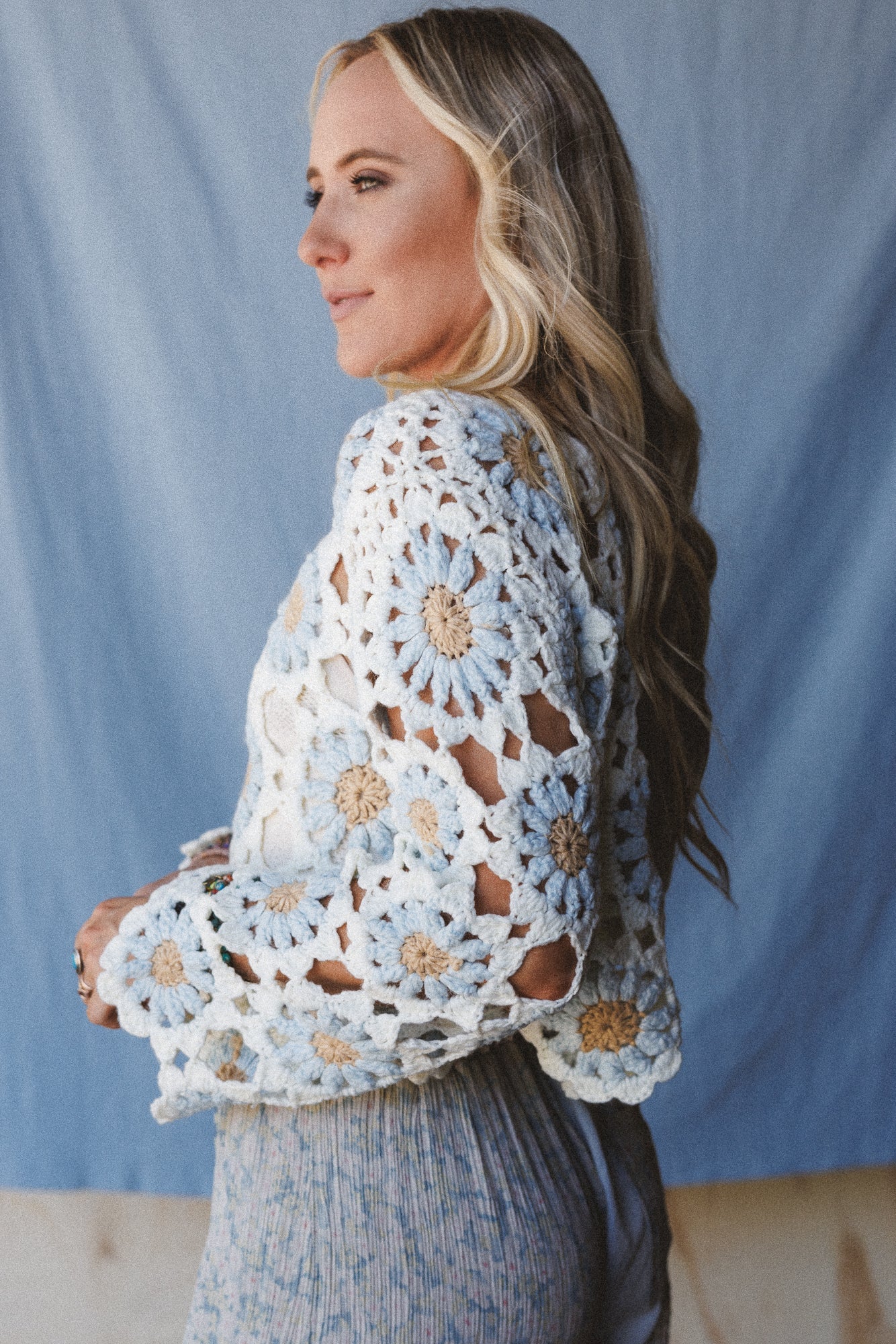 The Nest Free To Dream Crochet Top - Ivory