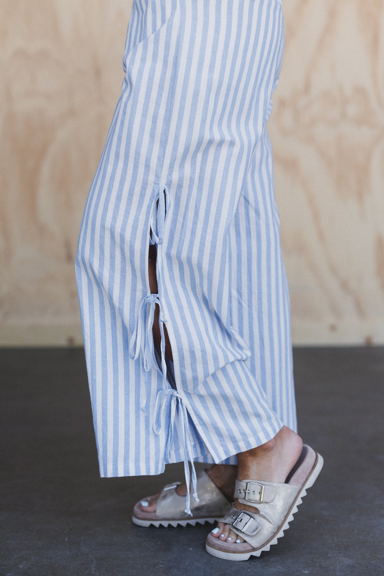 Lighthouse Striped Pants - Blue Multi