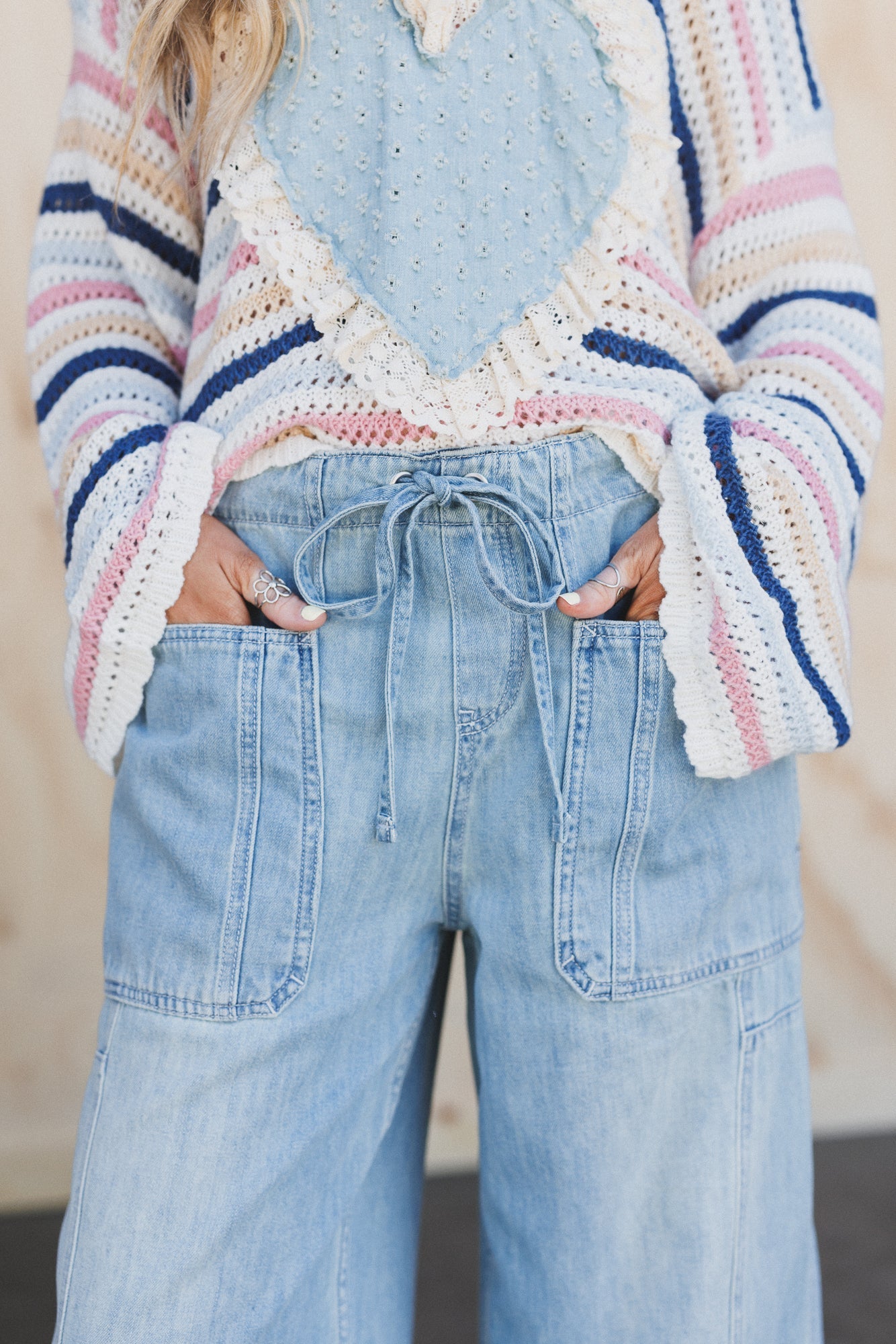 Find Your Flower 3 Piece Bundle - Denim