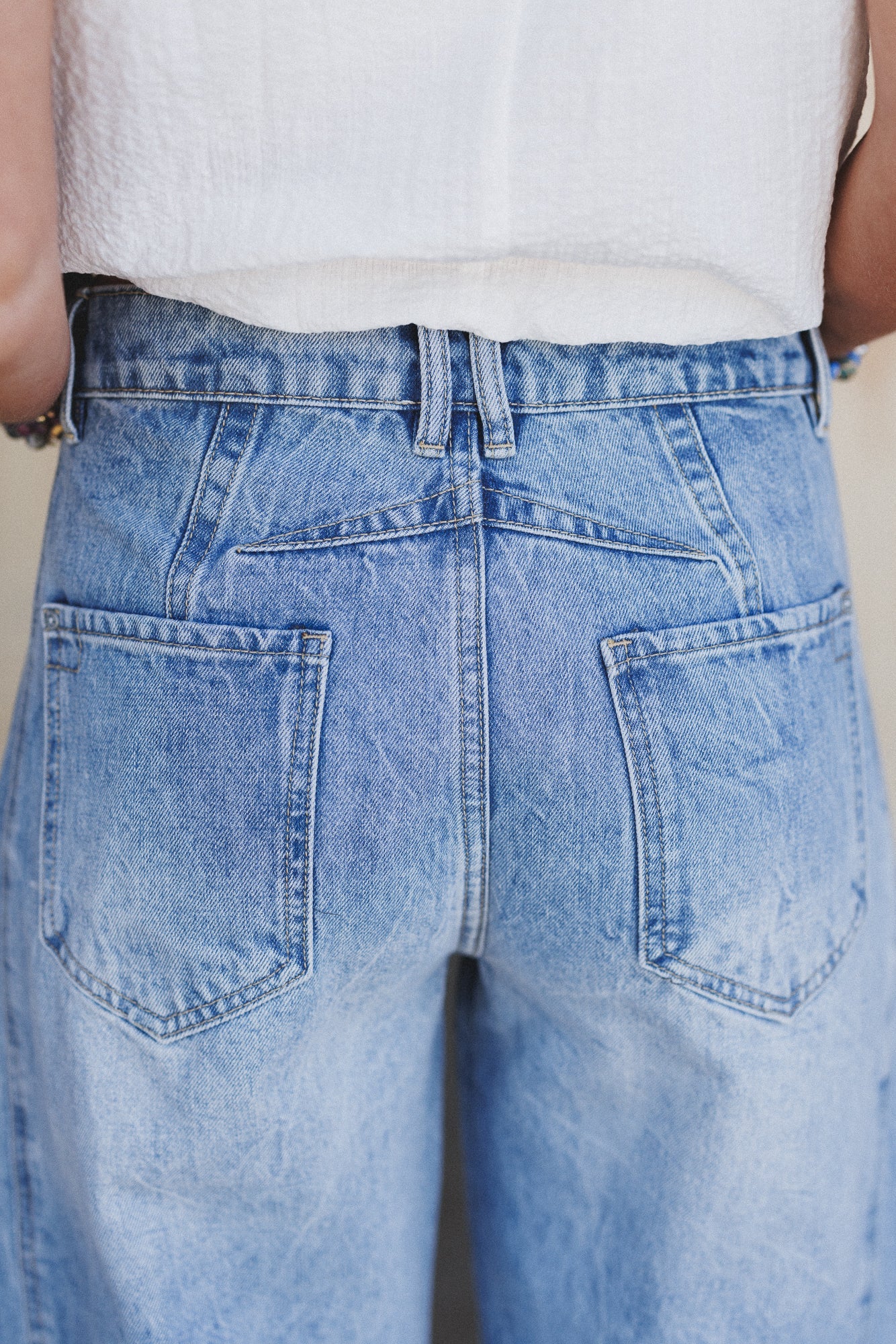 Somerton Barrel Jeans - Denim