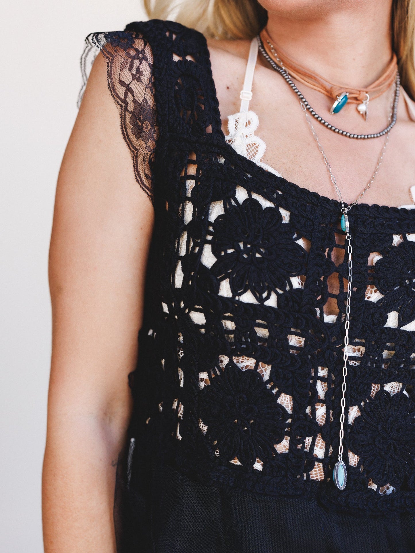 Desert Disco Dress - Black