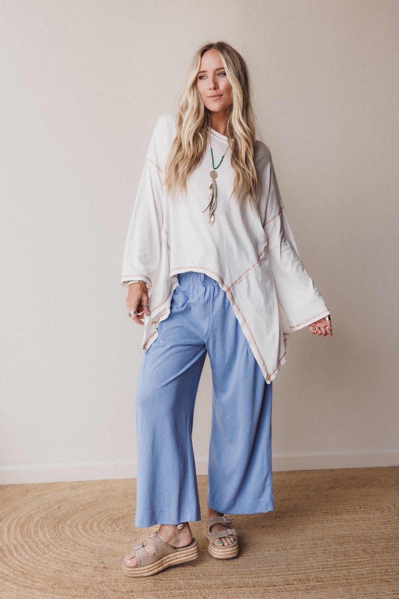 The Nest Soft Intentions Top - Off White