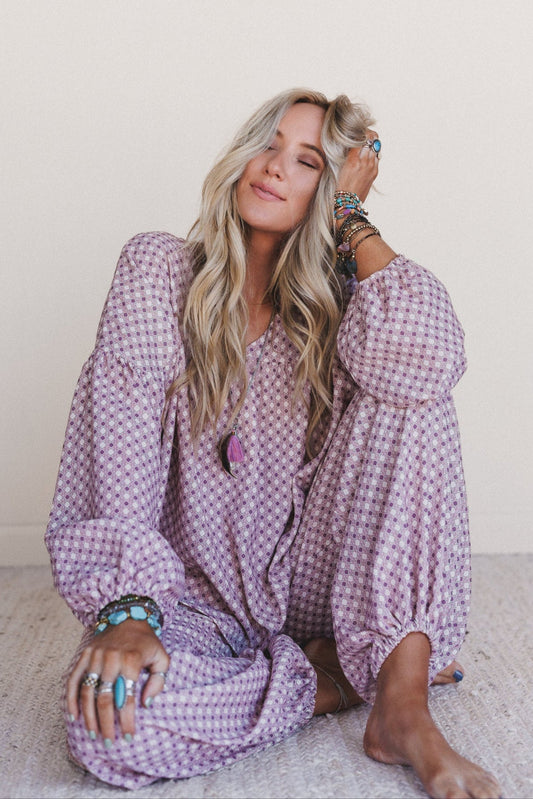Drop of Vintage 2 Piece Bundle - Burgundy