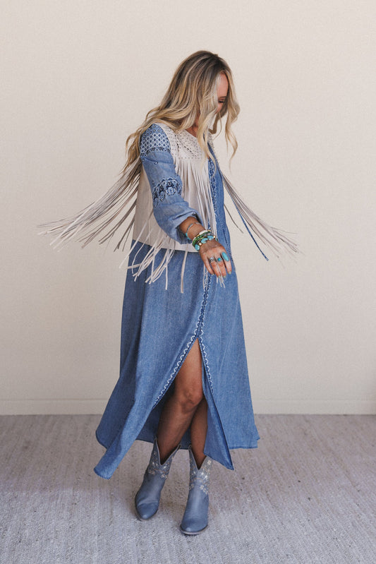 Darling Denim 2 Piece Bundle - Light Wash