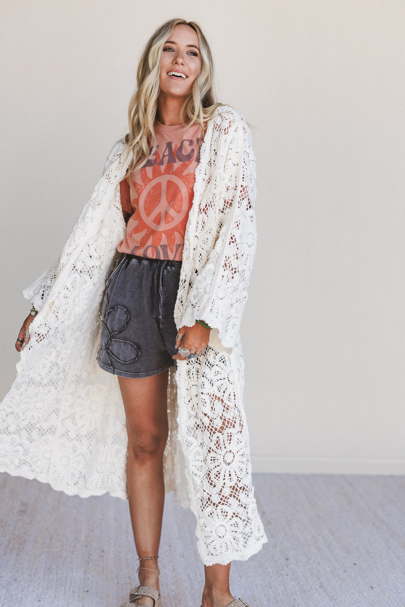 Peace & Daisies 3 Piece Bundle - Terracotta